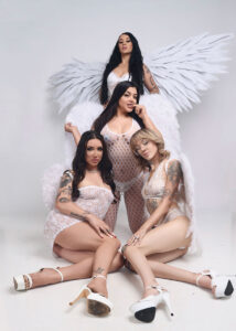 four of the Angels at Angels Entertainment LLC