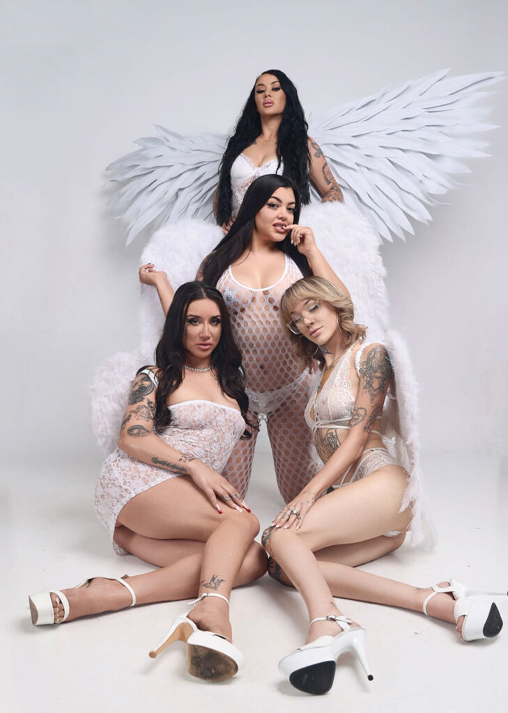 four of the Angels at Angels Entertainment LLC